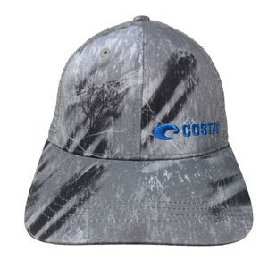 Costa Del Mar Snapback Trucker Hat Multicolor One Size Embroidered Mesh Back